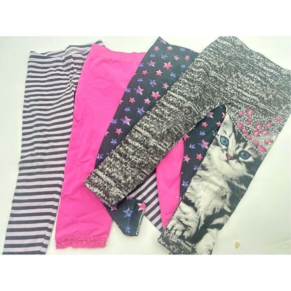 Girls leggings size 4-6 (4) - Picture 1 of 3
